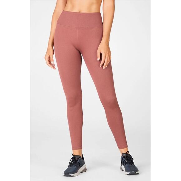 NWT Fabletics High Waisted Seamless Lace Up Leggings M - Picture 2 of 10